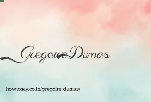 Gregoire Dumas