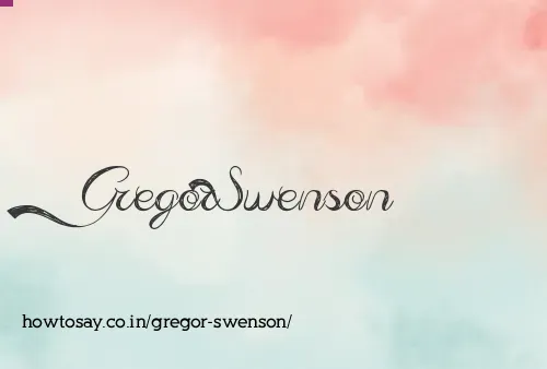 Gregor Swenson