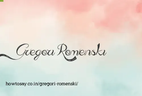 Gregori Romenski