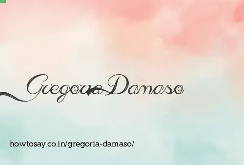 Gregoria Damaso