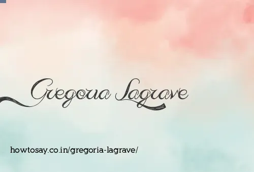 Gregoria Lagrave