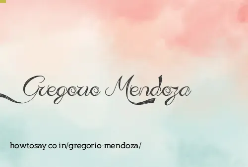 Gregorio Mendoza