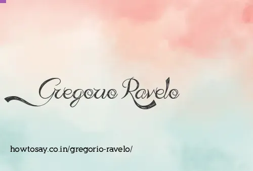 Gregorio Ravelo