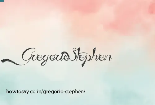 Gregorio Stephen
