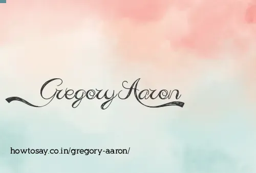 Gregory Aaron