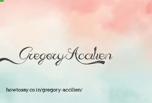 Gregory Accilien
