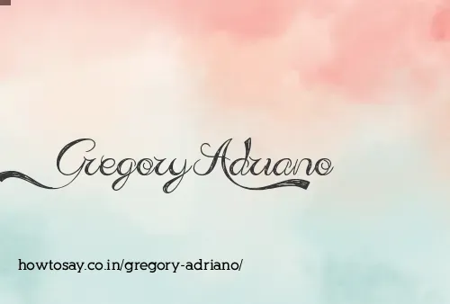 Gregory Adriano
