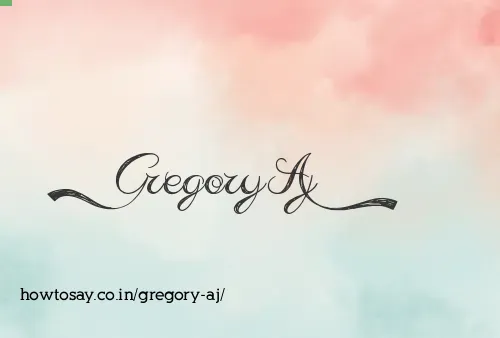Gregory Aj