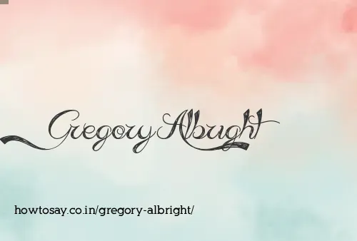 Gregory Albright