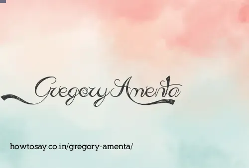 Gregory Amenta