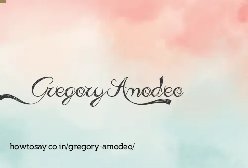 Gregory Amodeo