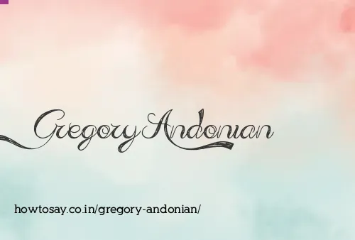 Gregory Andonian