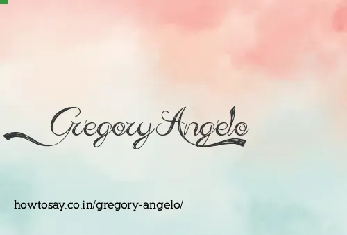 Gregory Angelo