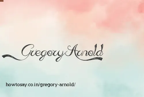 Gregory Arnold