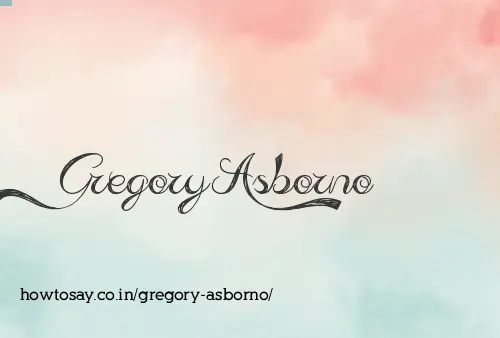 Gregory Asborno