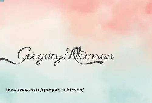 Gregory Atkinson