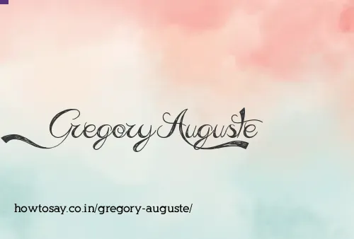 Gregory Auguste