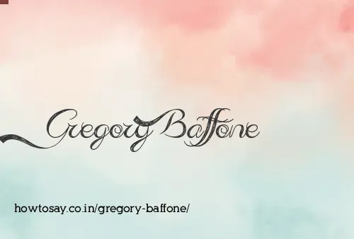 Gregory Baffone