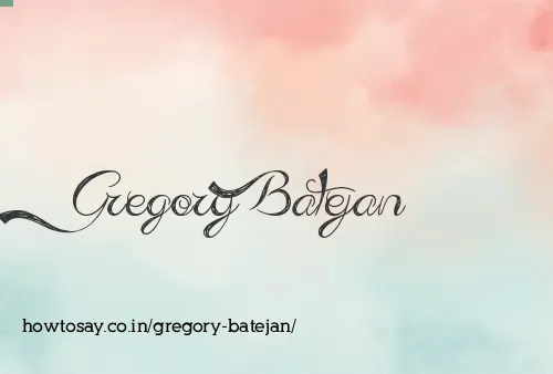 Gregory Batejan
