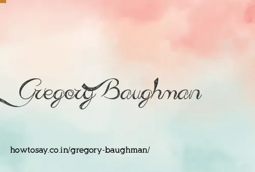 Gregory Baughman