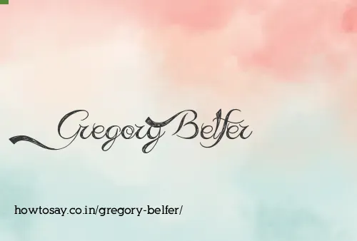 Gregory Belfer