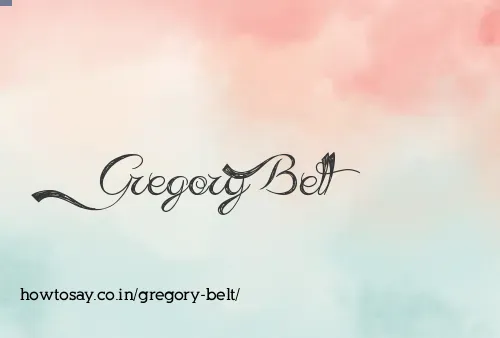 Gregory Belt