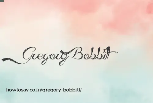 Gregory Bobbitt