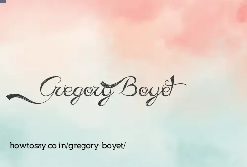 Gregory Boyet