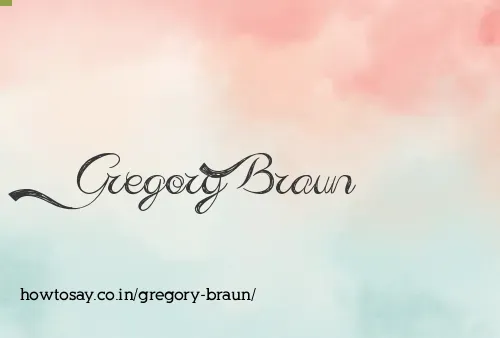 Gregory Braun