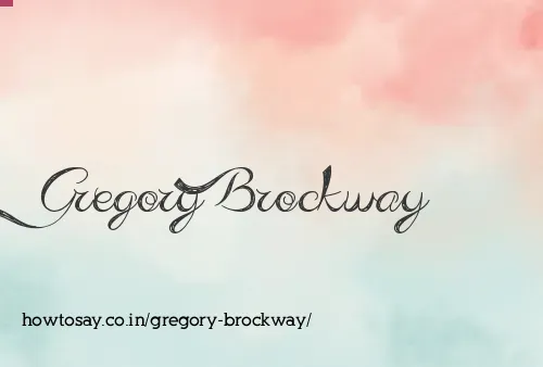 Gregory Brockway