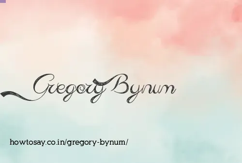 Gregory Bynum