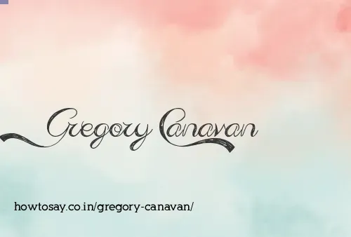 Gregory Canavan