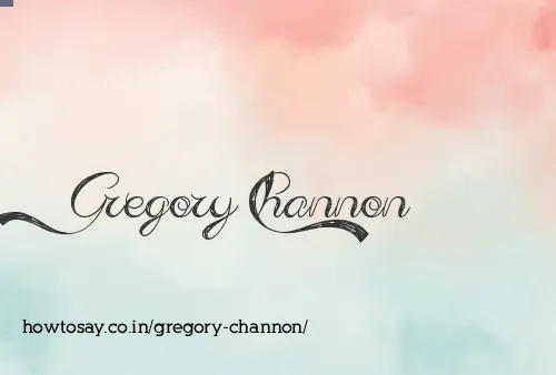 Gregory Channon