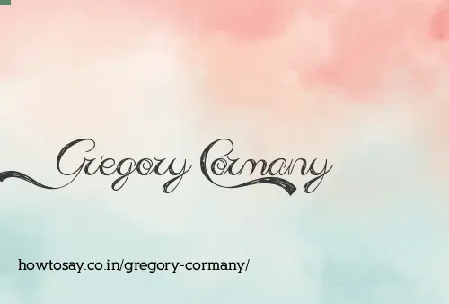 Gregory Cormany