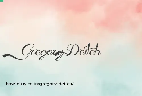 Gregory Deitch