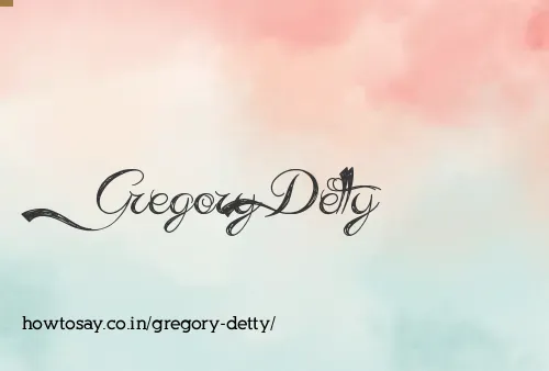 Gregory Detty