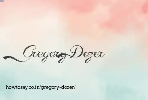 Gregory Dozer