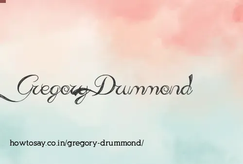 Gregory Drummond