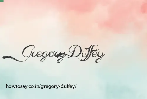 Gregory Duffey