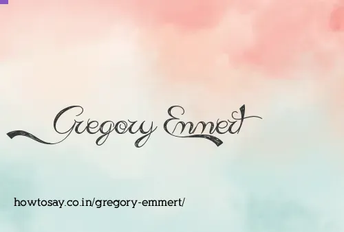 Gregory Emmert