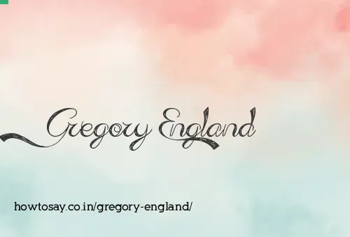Gregory England