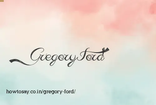 Gregory Ford