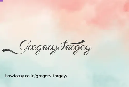 Gregory Forgey