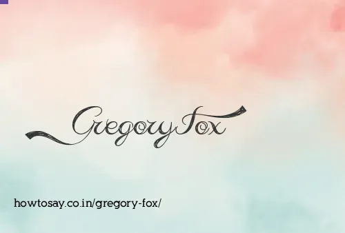 Gregory Fox