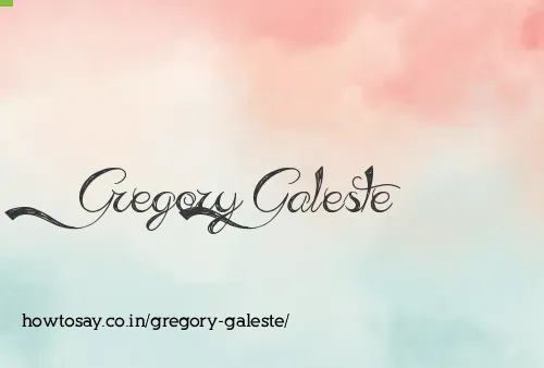 Gregory Galeste