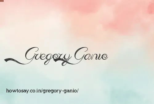 Gregory Ganio