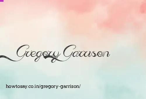 Gregory Garrison