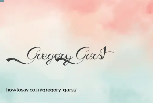 Gregory Garst