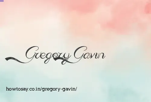 Gregory Gavin