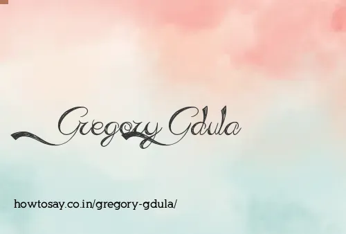 Gregory Gdula